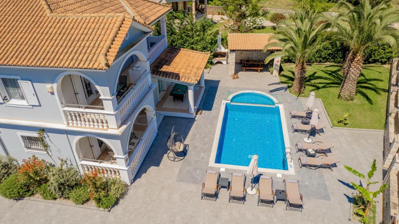 Luxury Villa Vanato & Pool Koukounariá Exterior foto